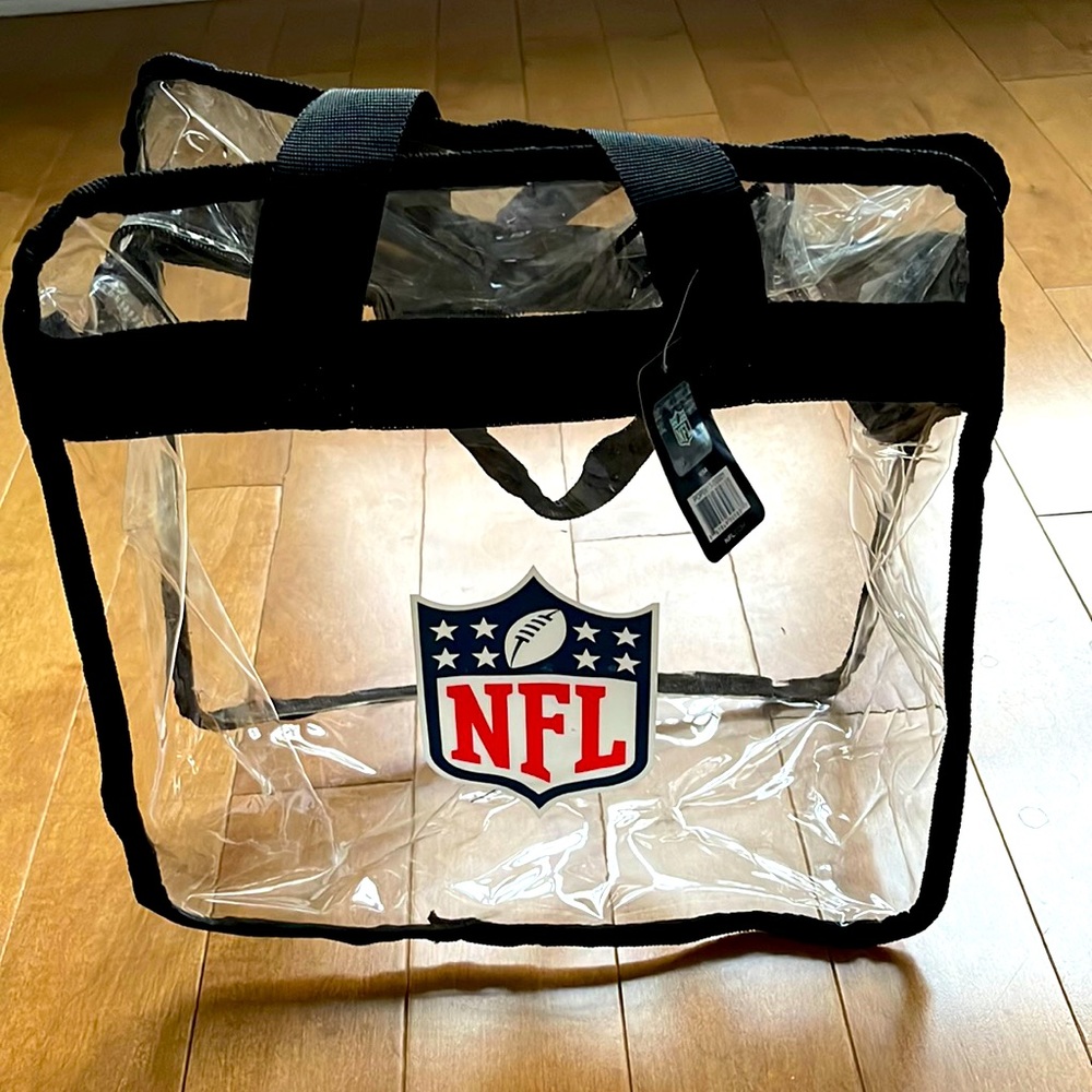 NWT Official NFL Clear Bag